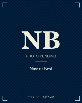 Identification photograph of Nasire Best